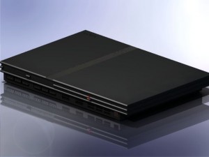 ps2 slim 3D 모델