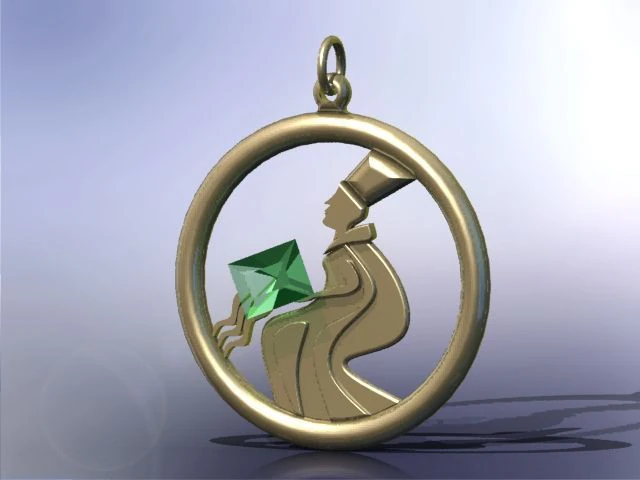 water bearer 3D Model .c4d .max .obj .3ds .fbx .stl .blend 