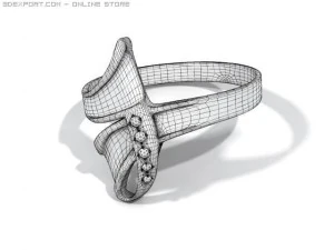 golden ring 01 3D Model