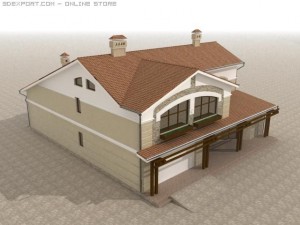 house 0001 3D Модель