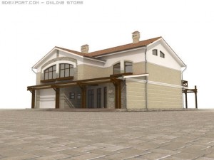 house 0001 Modelo 3D
