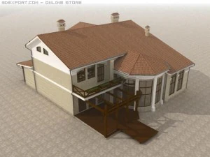 house 0001 3D Model
