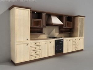 kitchen 01 3D Модель