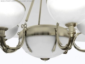 chandelier 01 Modèle 3D