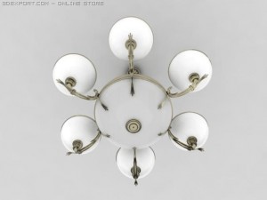 chandelier 01 Modèle 3D