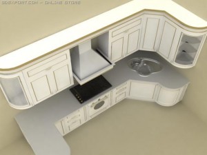 kitchen 02 3D मॉडल