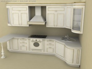kitchen 02 3D मॉडल
