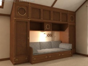 childroom furniture 3D Модель