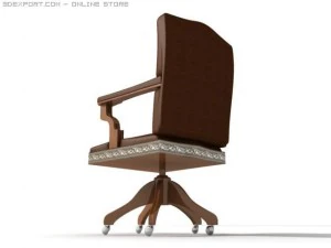 classik cabinet chair 3D Model