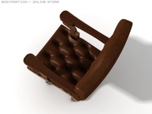 classik cabinet chair 3Dモデル