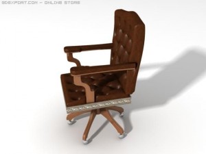 classik cabinet chair 3Dモデル