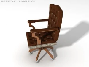 classik cabinet chair 3D Model