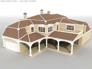 casa 03 Modello 3D