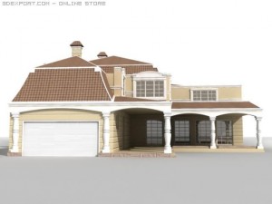 house 03 Modelo 3D