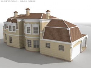 house 03 Modelo 3D
