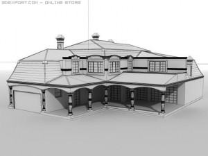 house 03 Modelo 3D