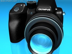 olympus sp 570 uz Model 3D