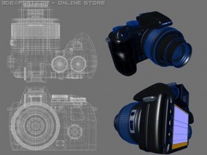 olympus sp 570 uz Model 3D