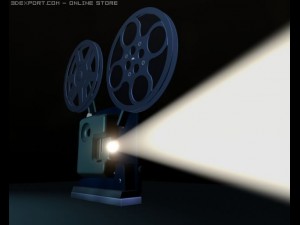 film projector 3D Model