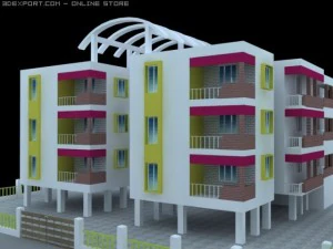 exeter baru Model 3D