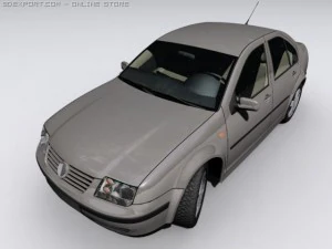 vw bora Model 3D