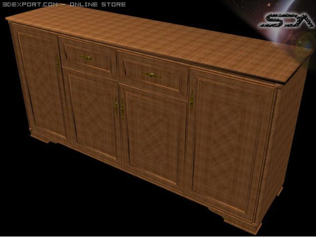 living room furniture 3D Model .c4d .max .obj .3ds .fbx .stl .blend 