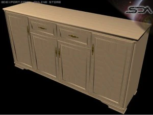 living room furniture 3D Model