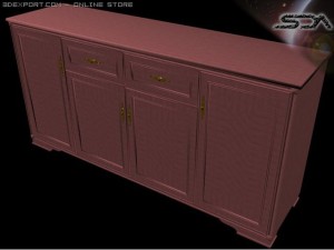 living room furniture Modèle 3D