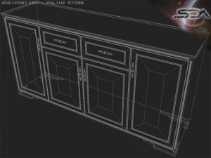 living room furniture 3D Model