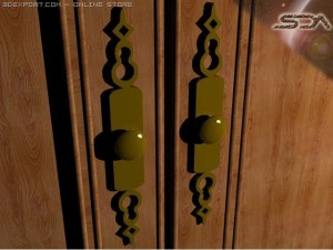 living room furniture Modèle 3D