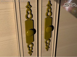 living room furniture Modèle 3D