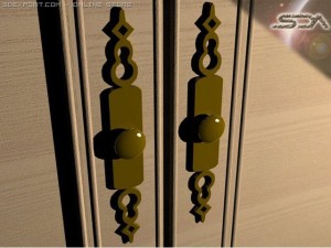 living room furniture Modèle 3D
