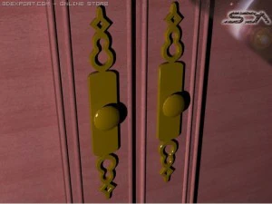 living room furniture 3D Model
