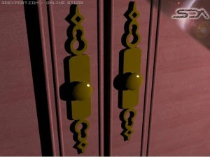 living room furniture 3D Model