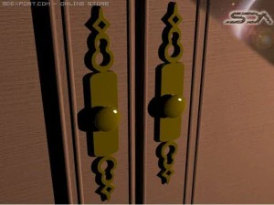 living room furniture 3D Model