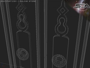 living room furniture Modèle 3D