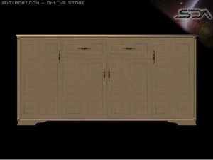 living room furniture Modèle 3D