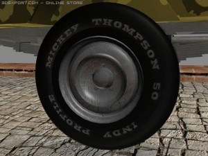 simple trailer Modelo 3D