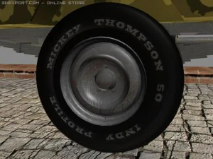 simple trailer 3D Model
