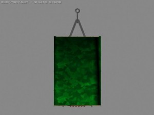 simple trailer Modelo 3D