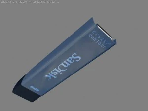 usb sandisk cruzer 3D Model