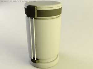 garbage basket 3D 模型