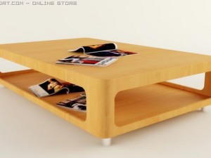coffee table Modello 3D