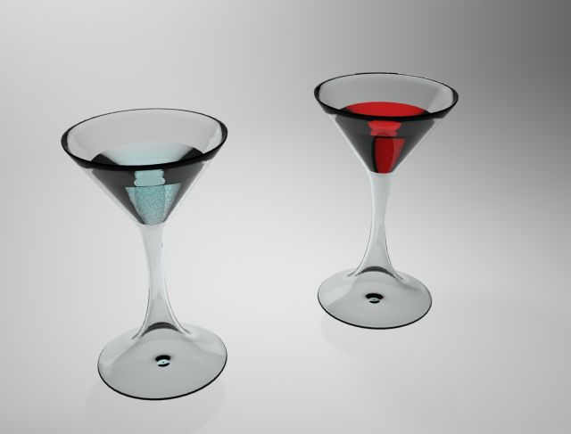glasses Model 3D .c4d .max .obj .3ds .fbx .stl .blend 