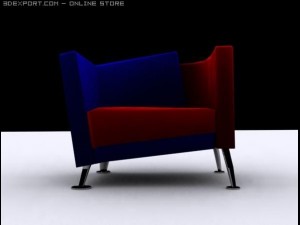 chair 3D 模型