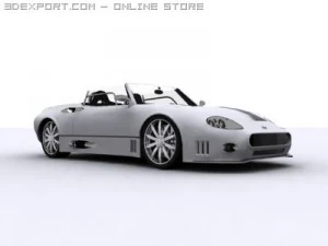 spyker c8 спайдер 3D Модель