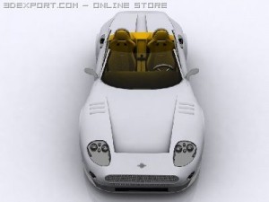 spyker c8 spyder 3D Model