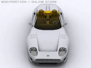 spyker c8 spyder 3D Model