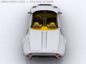 spyker c8 spyder 3D Model