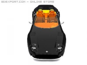 spyker c12 spyder 3D Model